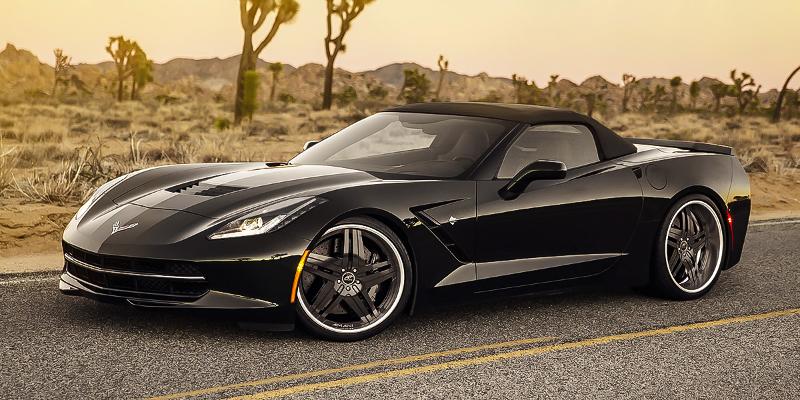 Chevrolet Corvette Amani Wheels Tesla